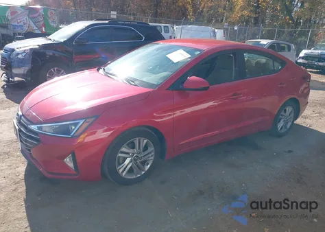 2020 Hyundai Elantra Sel из США, поврежденный, VIN 5NPD84LF4LH569362
